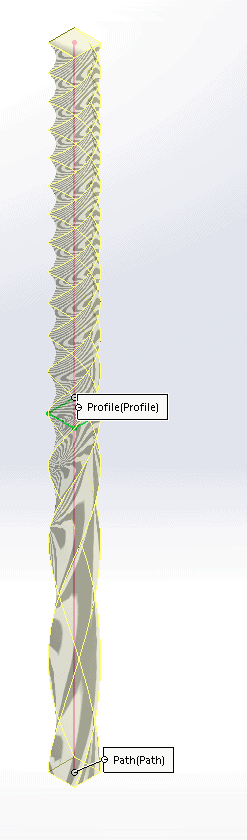 , SOLIDWORKS-USING TWIST DURING A SWEPT BOSS/BASE