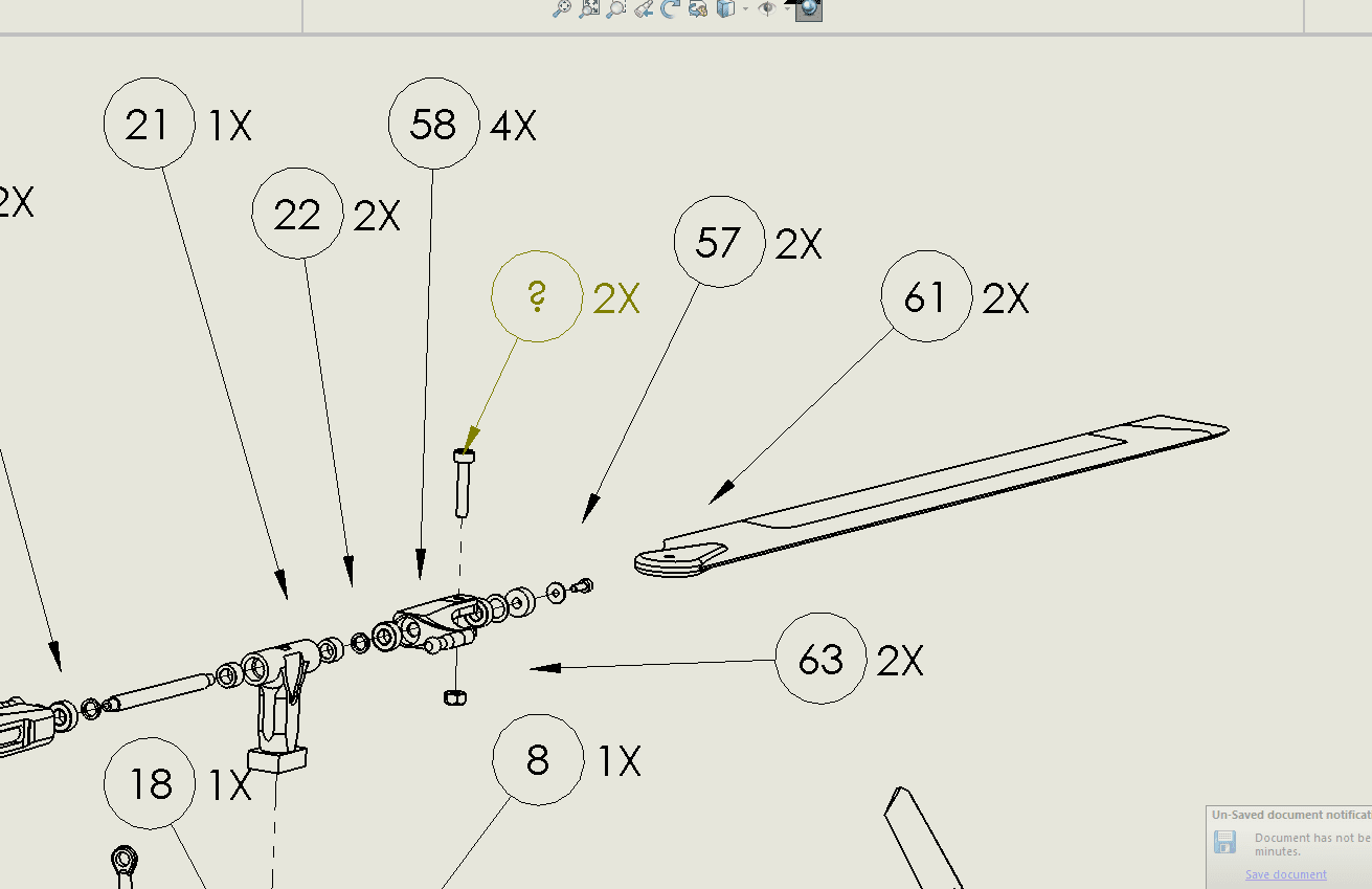 , Fixing balloons that aren&#8217;t attached in your SOLIDWORKS Drawing