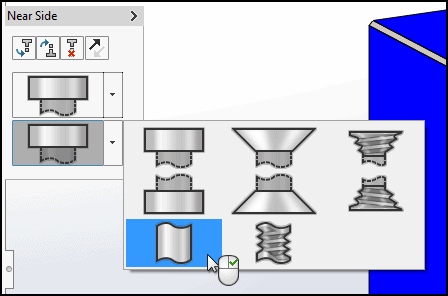 , SOLIDWORKS 2017 What’s New: Creating Advanced Holes – #SW2017