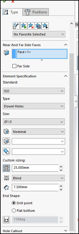 , SOLIDWORKS 2017 What’s New: Creating Advanced Holes – #SW2017