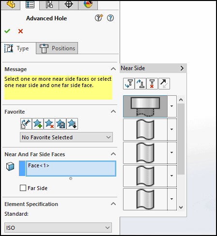 , SOLIDWORKS 2017 What’s New: Creating Advanced Holes – #SW2017