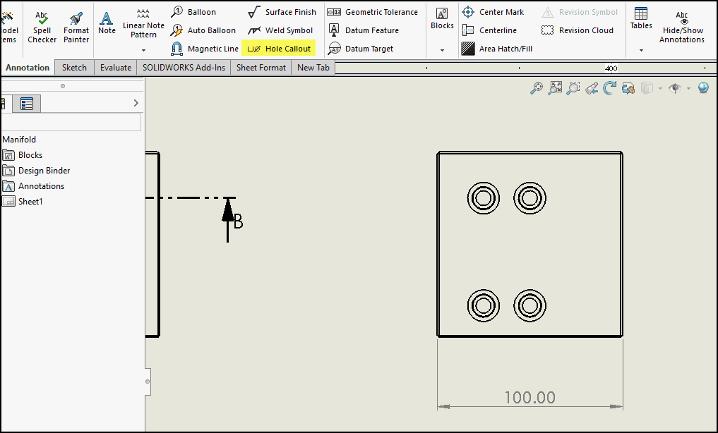 , SOLIDWORKS 2017 What’s New: Creating Advanced Holes – #SW2017