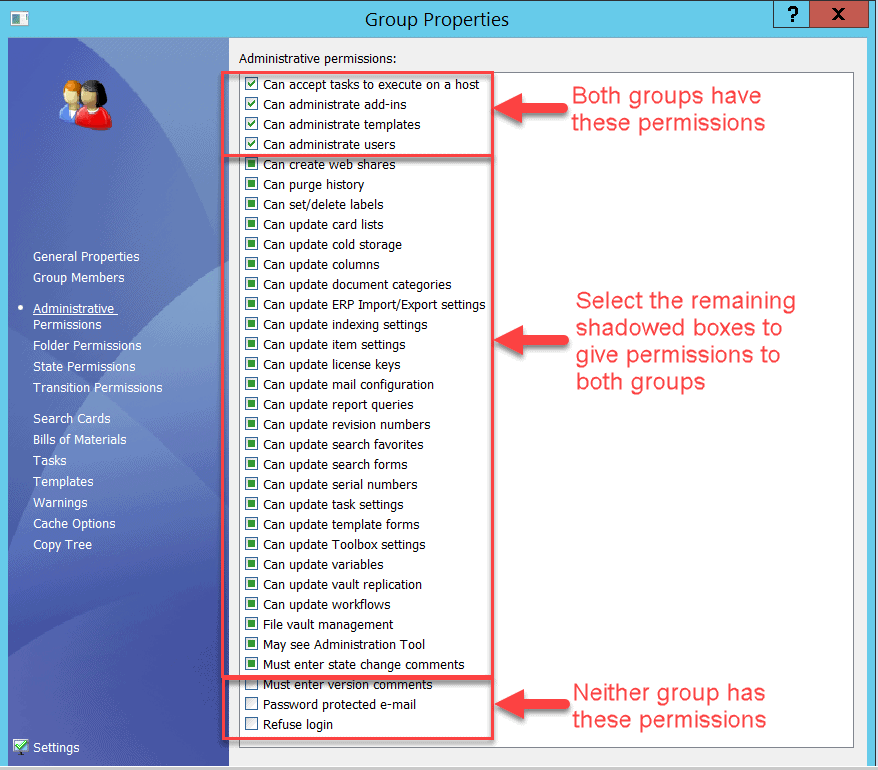 , SOLIDWORKS 2017 What’s New: Copying SOLIDWORKS PDM Group Permissions and Group Members – #SW2017