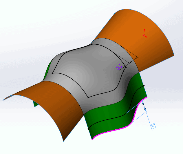 , SOLIDWORKS 2017 What’s New: Creating Sketch Offsets on 3D Geometry Surfaces – #SW2017