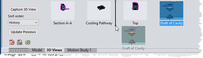 , SOLIDWORKS 2017 What&#8217;s New: Reordering 3D Views in MBD &#8211; #SW2017