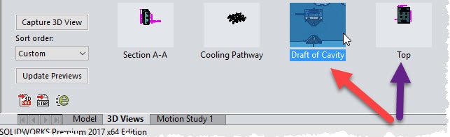 , SOLIDWORKS 2017 What&#8217;s New: Reordering 3D Views in MBD &#8211; #SW2017