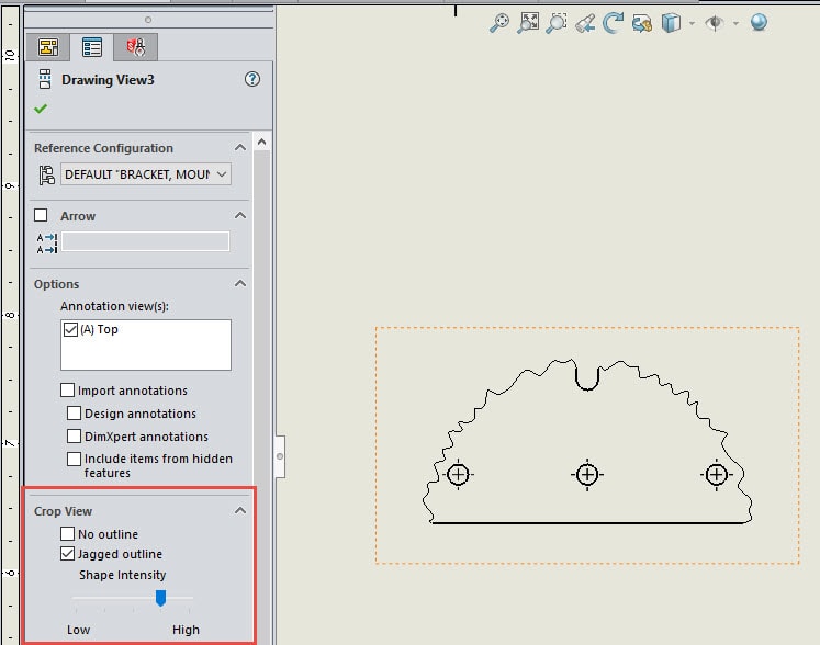 , SOLIDWORKS 2017 WHAT’S NEW: JAGGED OUTLINES – #SW2017