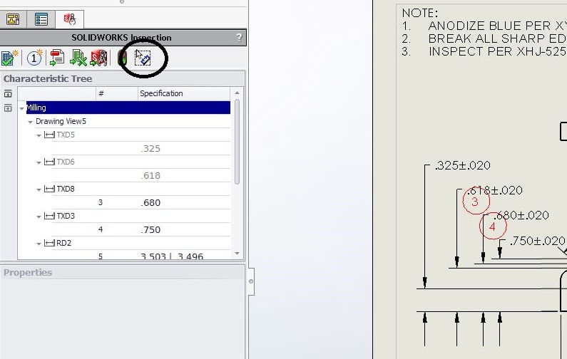 , SOLIDWORKS 2017 What’s New: SOLIDWORKS Inspection – #SW2017