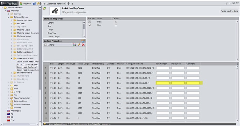 , SOLIDWORKS 2017 What’s New: Toolbox Purge – #SW2017