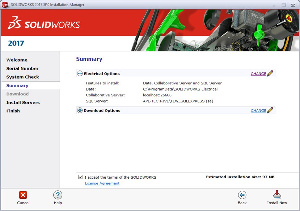 , SOLIDWORKS 2017: Installation Guide Part 3 – Electrical