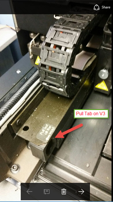 Pull tab for V3