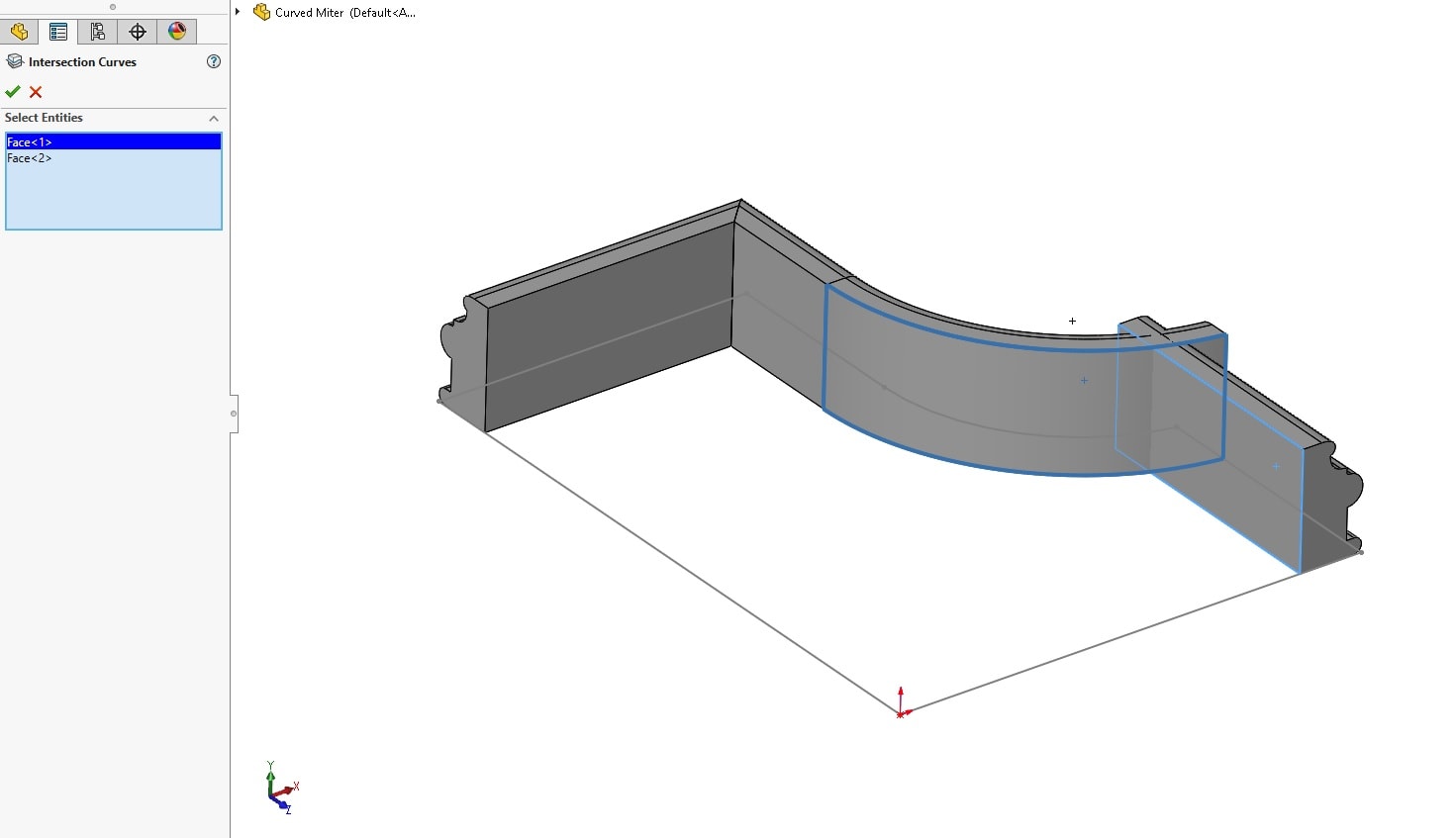 , SOLIDWORKS: Weldments – Creating Curved and Nonstandard Miters