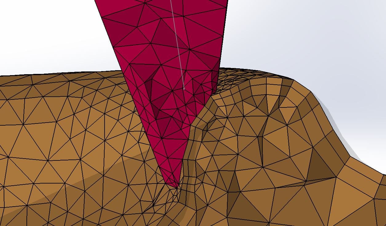 , SOLIDWORKS: Meshing Errors in SOLIDWORKS Plastics 2016