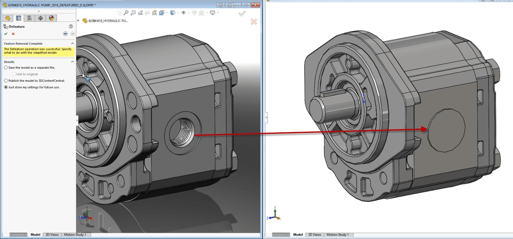 Defeature Step 3 2