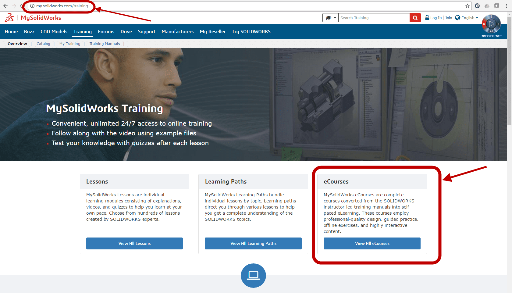 MySOLIDWORKS eCourses