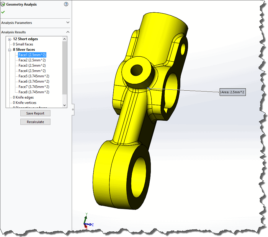 solidworks-geometry-analysis