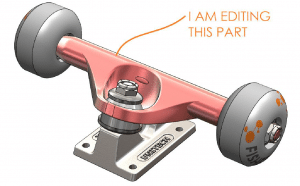 Setting-Parts-to-be-colored-and-opaque-when-editing-in-SOLIDWORKS-1