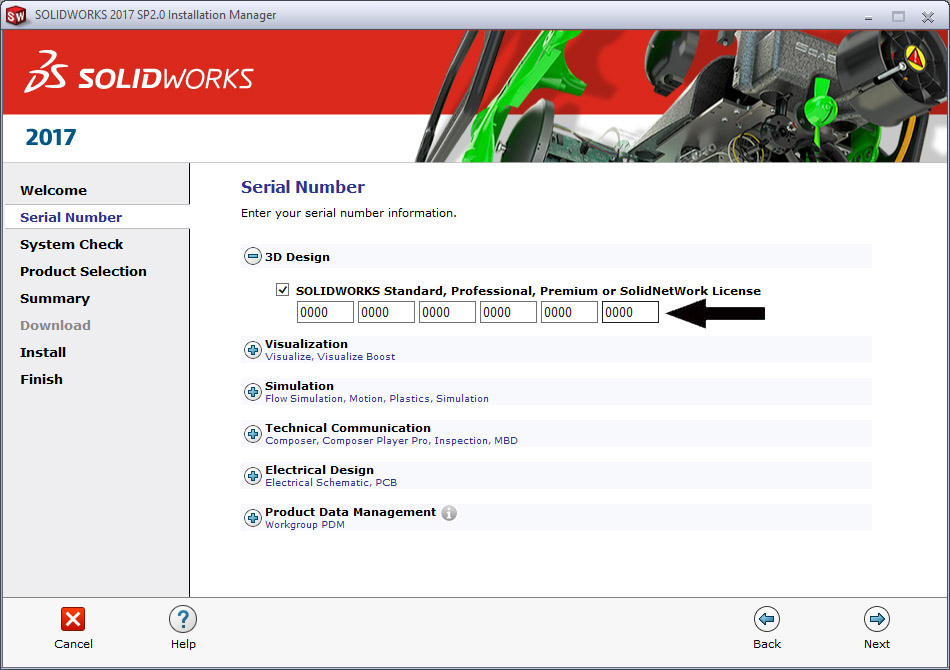 how to download solidworks with serial number