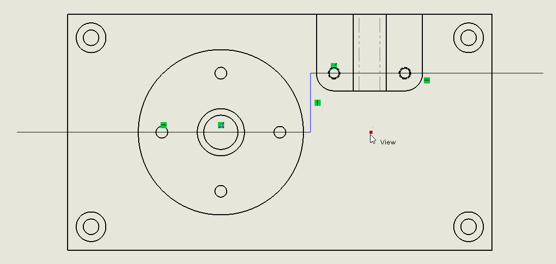 , Creating Offset Section Views in SOLIDWORKS Drawings