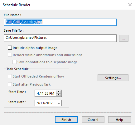 , SOLIDWORKS 2018 What’s New – Offloaded Rendering – #SW2018