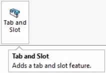 , SOLIDWORKS 2018 What’s New – Creating a Tab and Slot – #SW2018
