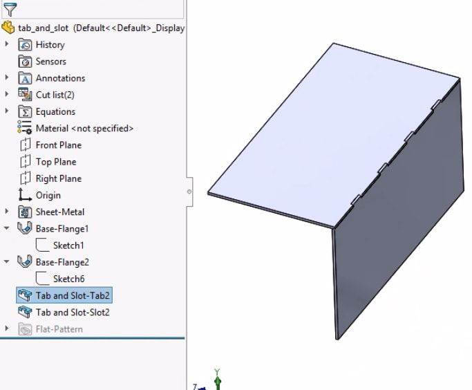 , SOLIDWORKS 2018 What’s New – Creating a Tab and Slot – #SW2018