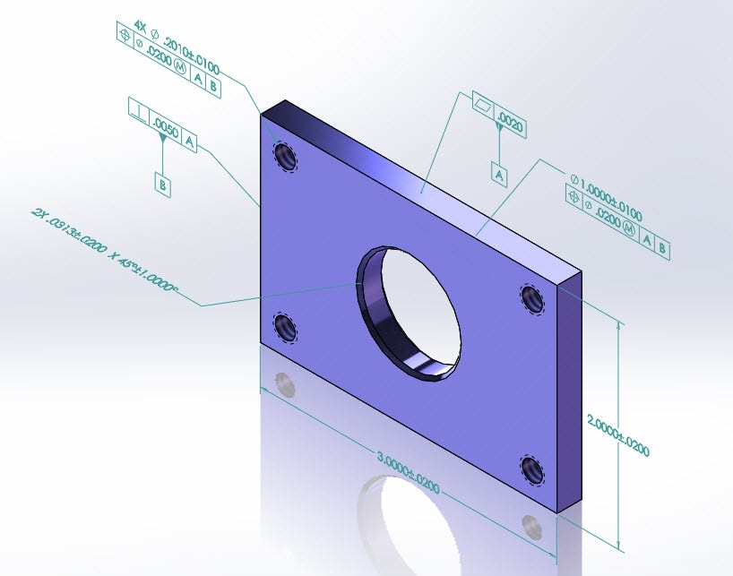 , SOLIDWORKS 2018 What’s New – Automatic Generation of DimXpert Annotations for Fastener Assemblies – #SW2018