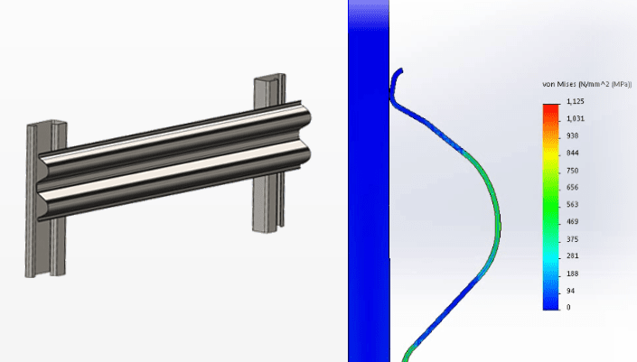 , SOLIDWORKS 2018 What’s New – Displacement Control for Nonlinear Contacts – #SW2018