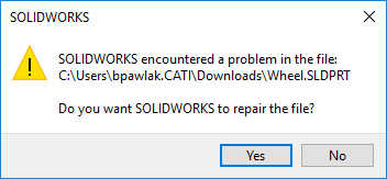 , SOLIDWORKS 2018 What’s New: Extracting Geometry from Corrupt Files – #SW2018