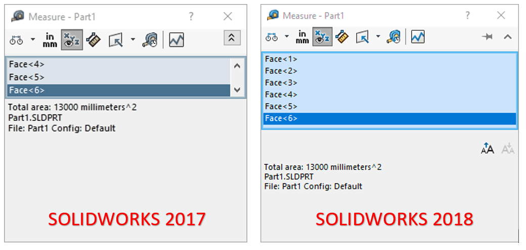 , SOLIDWORKS 2018 What’s New – Measure Tool – #SW2018