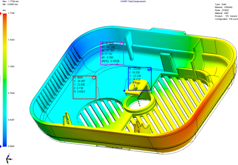 , SOLIDWORKS 2018 What’s New – Shrinkage Percentage in Warp Measure – #SW2018