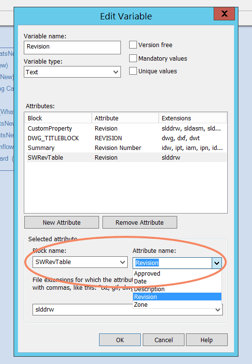 , SOLIDWORKS PDM 2018 What’s New – PDM Revision Table Integration – #SW2018