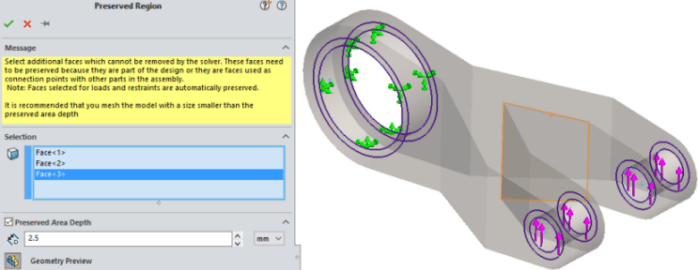 , SOLIDWORKS 2018 What’s New – Simulation Topology Study – #SW2018
