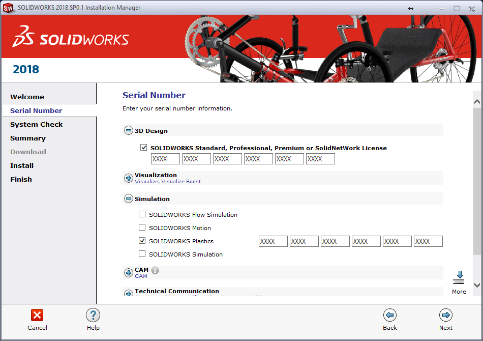 , SOLIDWORKS 2018 Installation Guide Part 4 – Composer, Plastics, Inspection, MBD and Simulation Installation