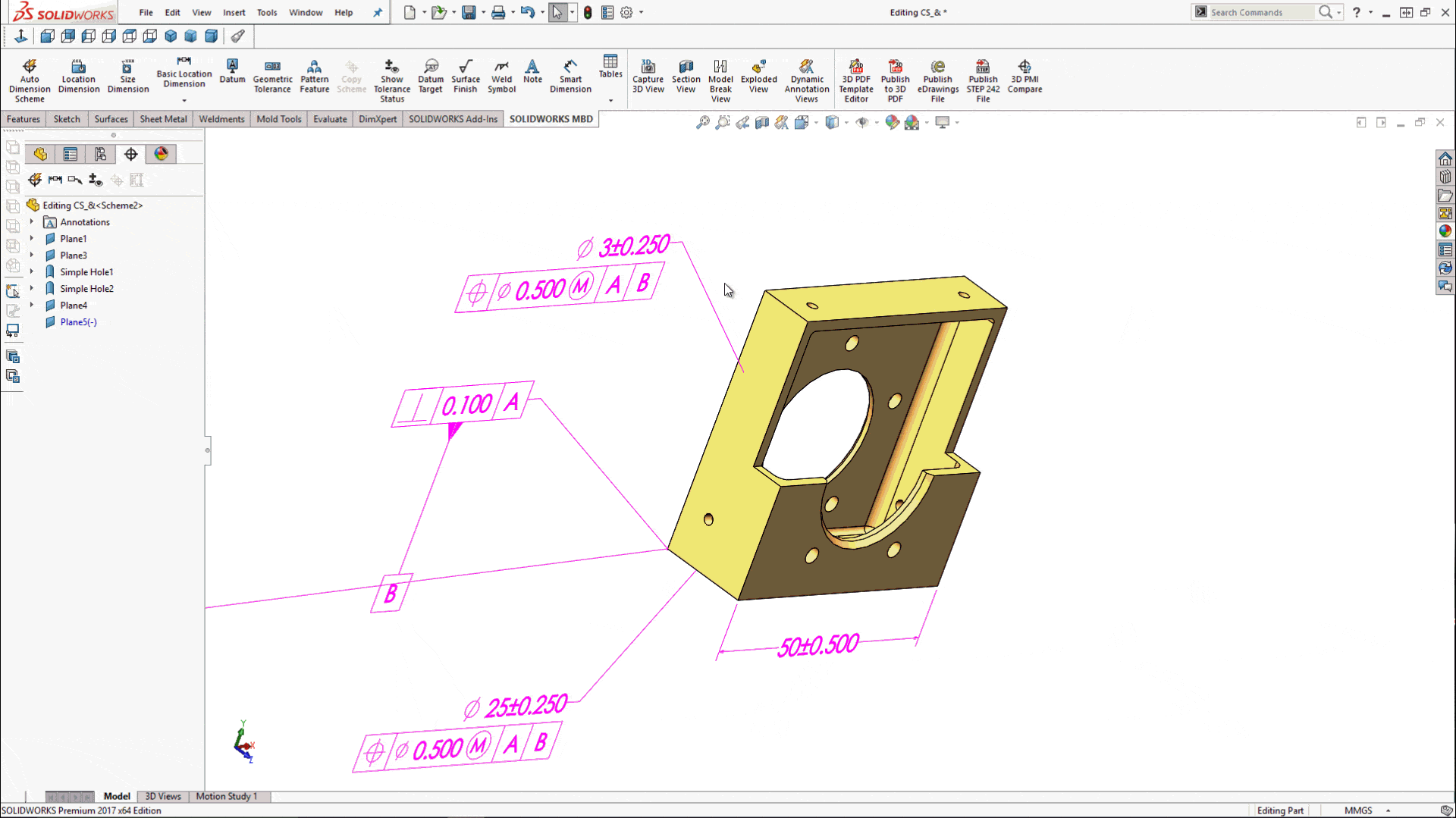 , SOLIDWORKS MBD: The next step in the evolution of part definition