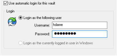 Automatic login with SOLIDWORKS PDM-5