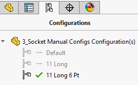 solidworks, SOLIDWORKS Configurations Part 1: Basics and Creating Configurations