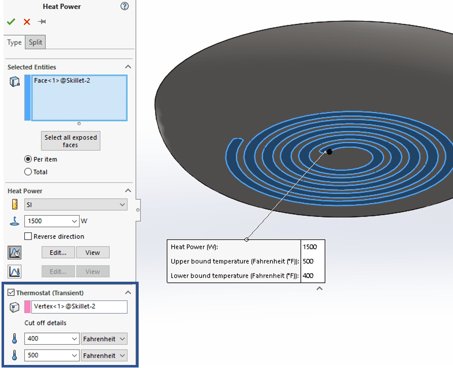 , Grilling with SOLIDWORKS Simulation Professional &#8211; Thermal Study