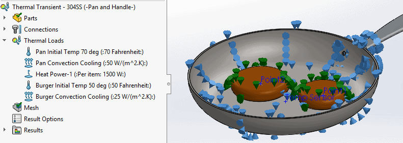 , Grilling with SOLIDWORKS Simulation Professional &#8211; Thermal Study