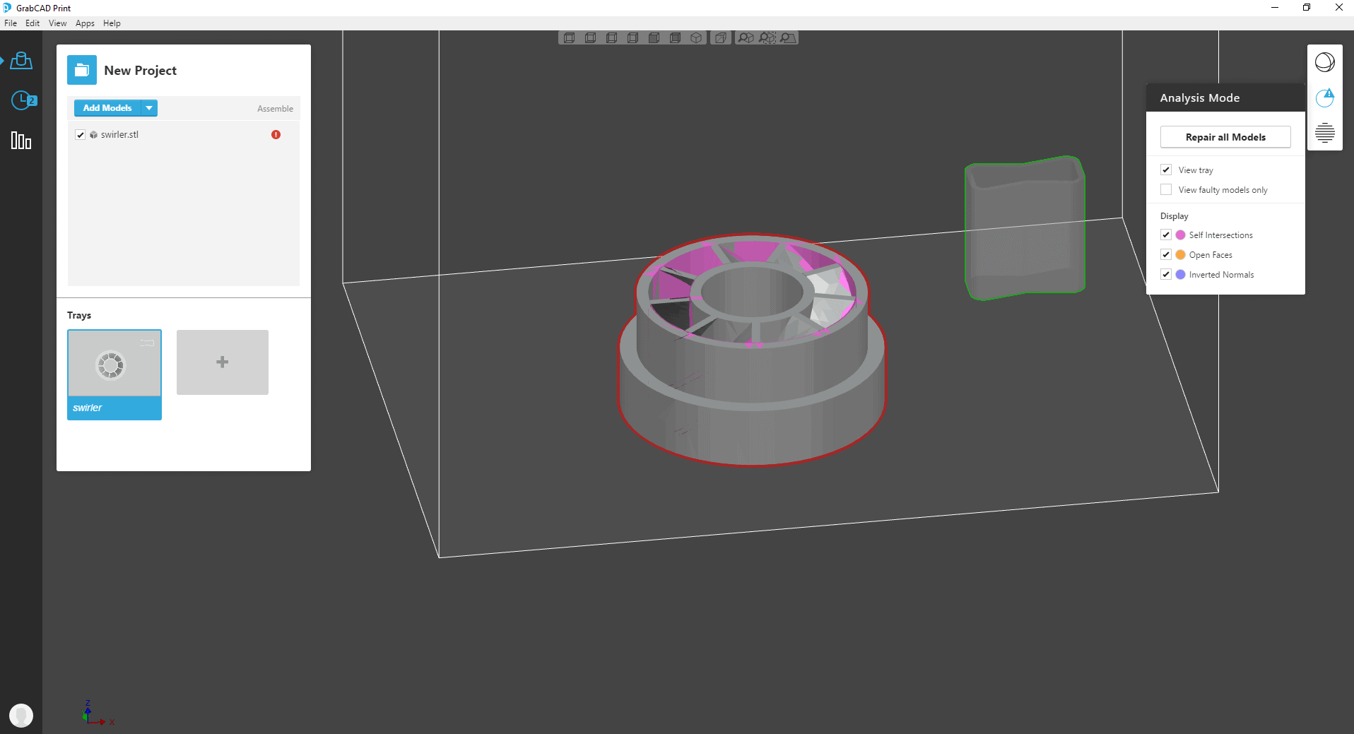 , Using GrabCAD Print for FDM Printers