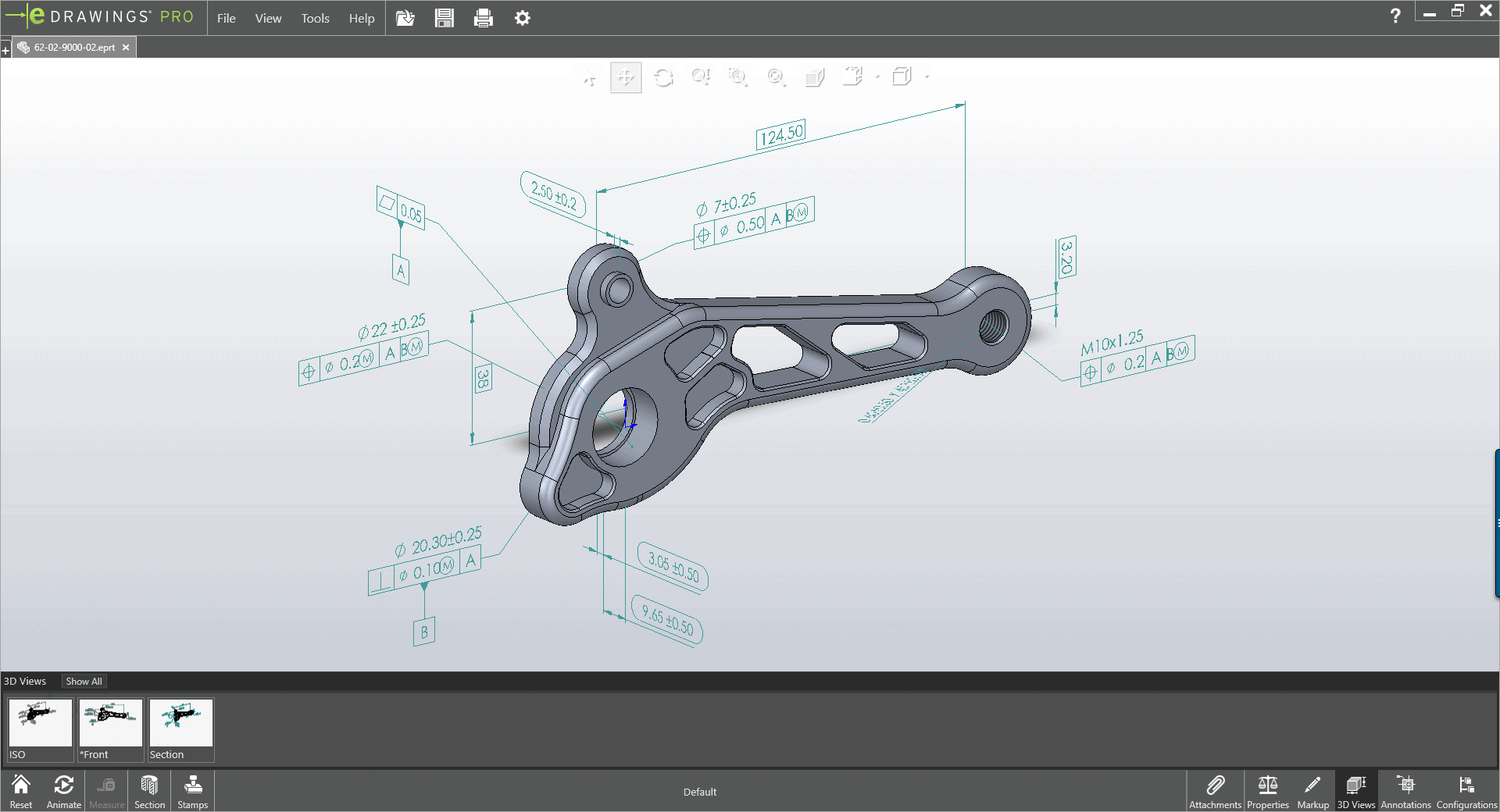 solidworks mbd, Using eDrawings with SOLIDWORKS Model Based Definition (MBD)