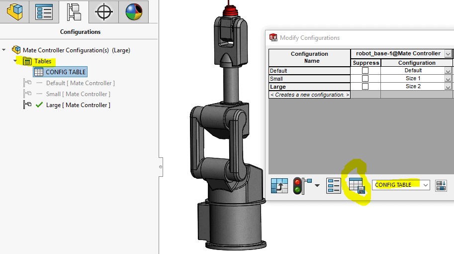 solidworks configuration, SOLIDWORKS Configurations Part 2: Using Configurations in Assemblies