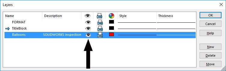 , How Do I Turn Off Inspection Balloons in SOLIDWORKS Inspection?