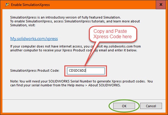 simexpress simulationexpress solidworks free tool install step 4