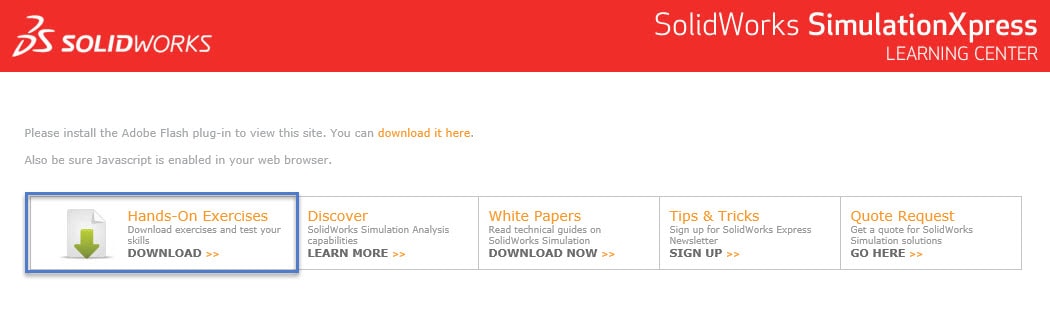 simexpress simulationexpress solidworks free tool learning center