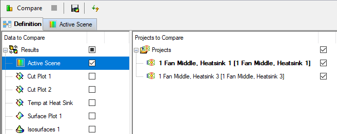 solidworks flow simulation compare tool location