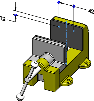 solidworks assembly hole series example part