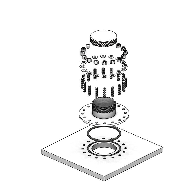 Smart Components example assembly exploded view