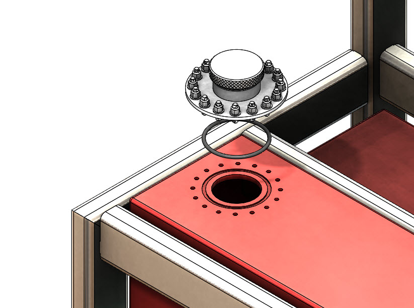 exploded view of Smart Components in another project with all attached features