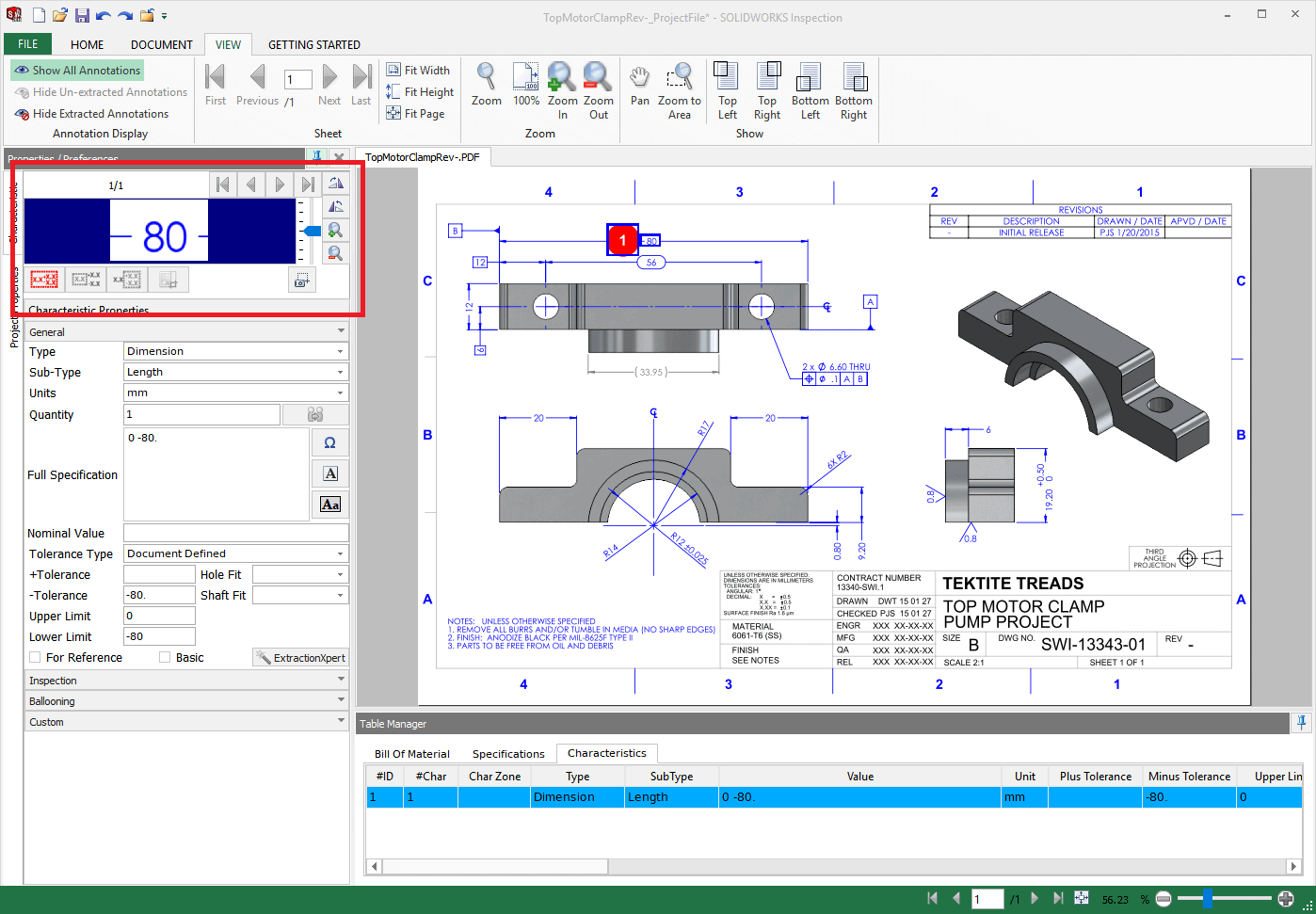 , Getting the most out of the OCR in SOLIDWORKS Inspection